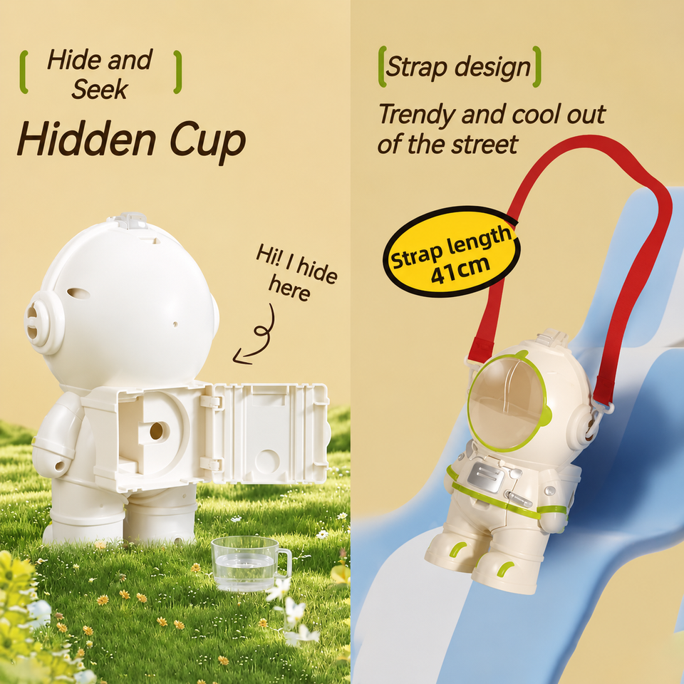SpaceBot – Cool & Handig – Astronaut Drinkbeker