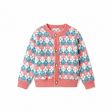 CozyCardi – Zacht & Warm – Gebreid Vestje met Leuke Prints