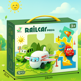 Car Track™ - Bouw, speel en ontdek - Speelgoedautoset