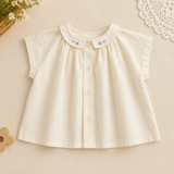Girls Summer Fashion Top – Luchtig & Comfort – Vintage Meisjes Top