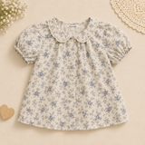 Girls Summer Fashion Top – Luchtig & Comfort – Vintage Meisjes Top