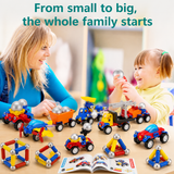 Magnetic Cars™ – Magnetisch Bouwplezier – Magnetische voertuigen Speelgoedset