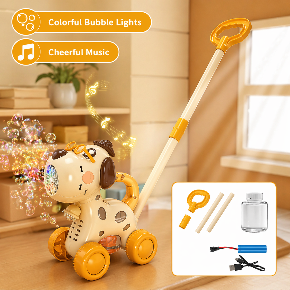 Bubble Blower – Speels & Leuk – Bellen Blaas Duw Wagen