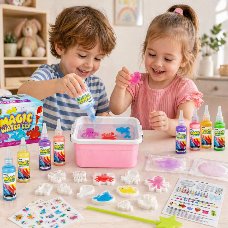 Magic Gel Water Beads – Creatief & Sensorisch – Water Vormen Speelset