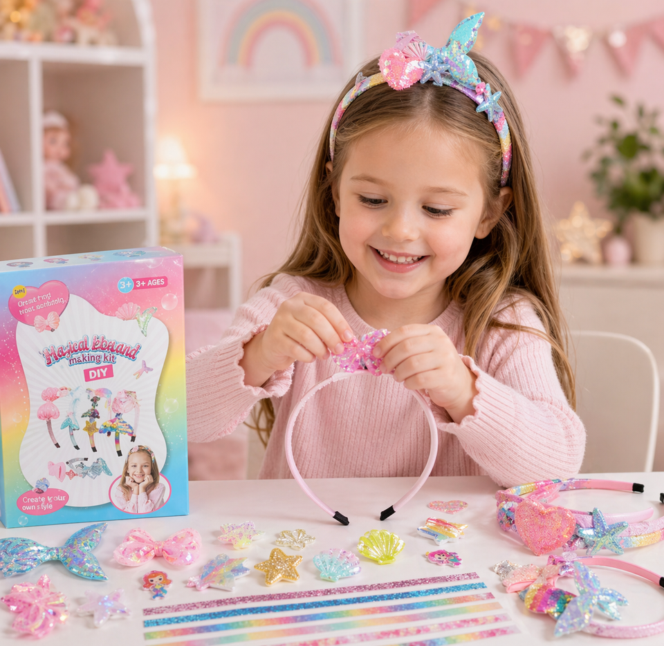 DIY Headband Making Kit – Creatief & Speels – Haarband Accessoires Set