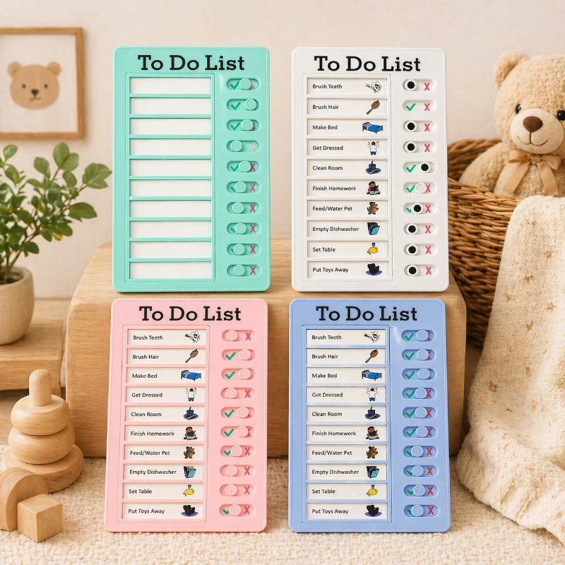 Kids Chore Chart – Structuur & Zelfstandig – To-do-list Taken Bord