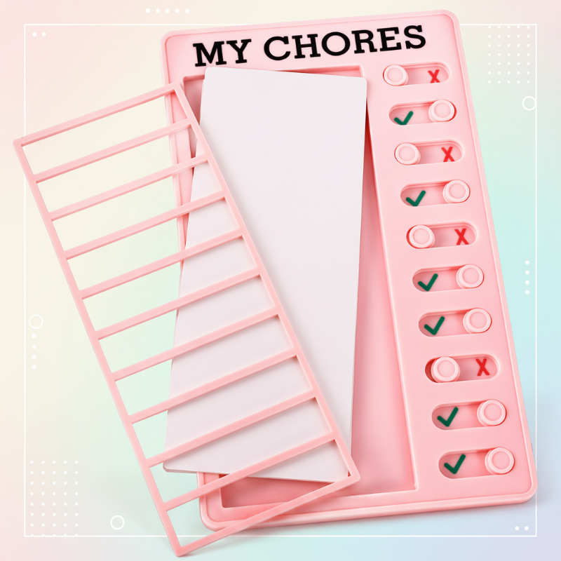 Kids Chore Chart – Structuur & Zelfstandig – To-do-list Taken Bord