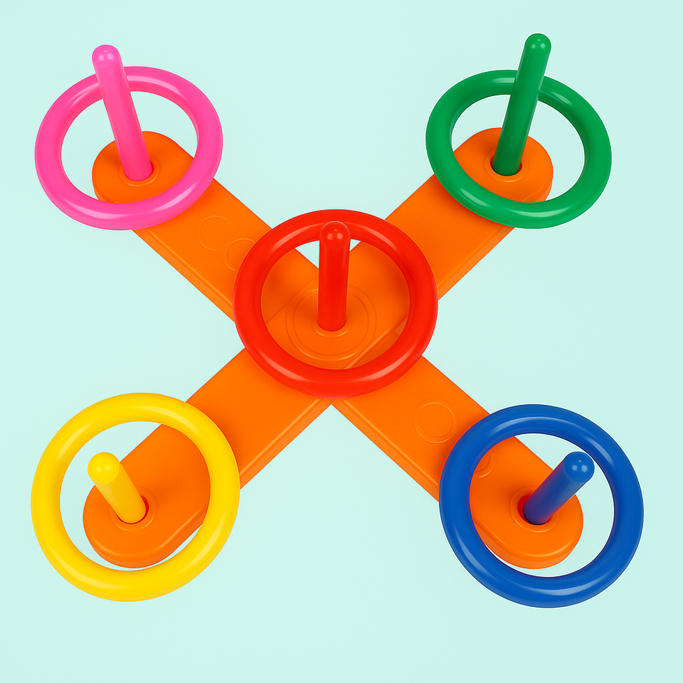 Hoop Ring Toss™ – Gooi & Scoor – Ringen Gooien Buitenspeelset