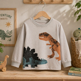 Kids Dinosaur Sweatshirt – Comfort & Stijl – Dino Kinder Trui