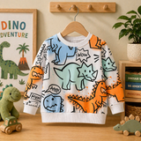 Kids Dinosaur Sweatshirt – Comfort & Stijl – Dino Kinder Trui