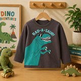 Kids Dinosaur Sweatshirt – Comfort & Stijl – Dino Kinder Trui