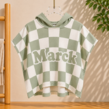 Personalized Hooded Towel – Zacht & Uniek – Gepersonaliseerde Kinder Badcape