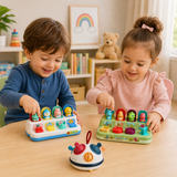 Pop Up Activity Toy – Ontdekken & Leren – Sensorisch Baby Speelgoed