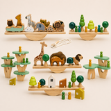 Wooden Forest Blocks – Creatief & Ontwikkeling – Houten Stapel Blokken Set