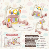 Step & Play – Interactief & Veilig – 3-in-1 Walker & Baby Gym