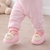 CuddleSteps – Warm en antislip – Dieren Baby Sloffen