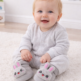 CuddleSteps – Warm en antislip – Dieren Baby Sloffen