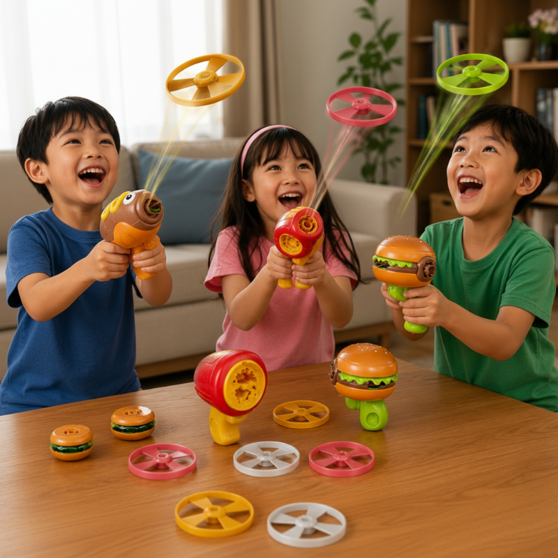 Flying Disk Toy – Creatief & Bewegend – Gyro Gun