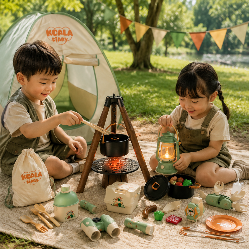 Kids Camping Adventure – Avontuurlijk & Interactief – Kampeer Set