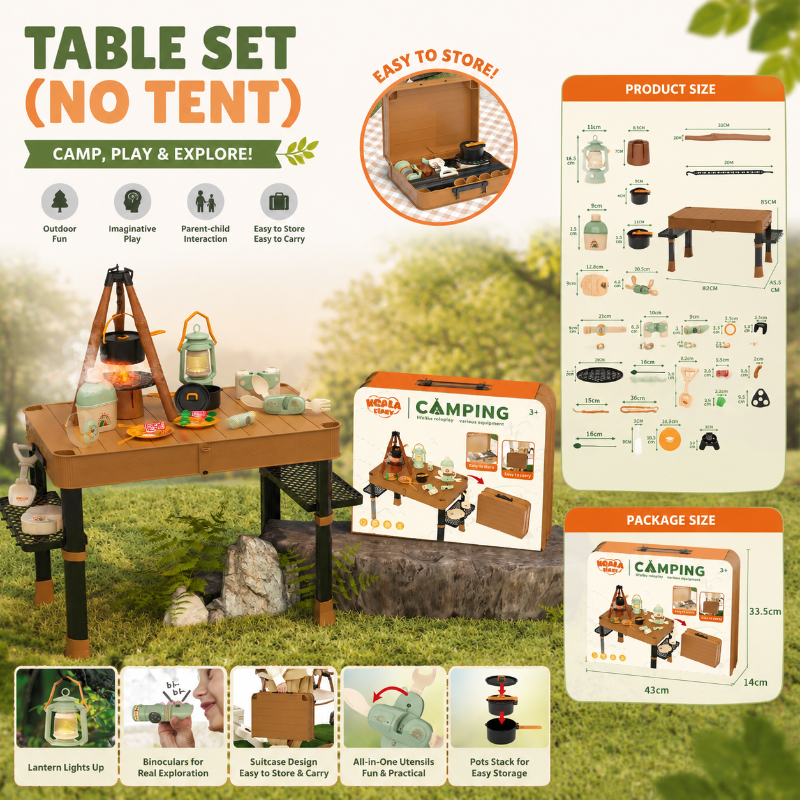 Kids Camping Adventure – Avontuurlijk & Interactief – Kampeer Set