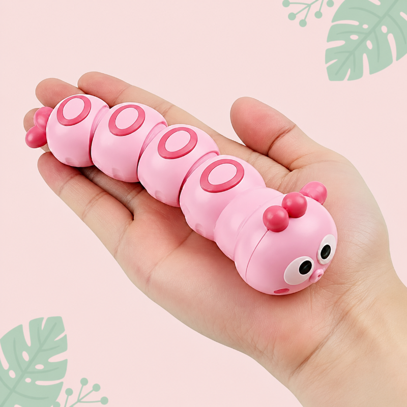 Wind-Up Caterpillar – Speels & Bewegend – Kruip Speelgoed