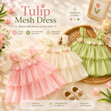 Tulip Mesh Dress – Elegant & Comfort – Kinder Jurk