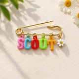 Personalized Charm Pin – Persoonlijk & Stijlvol – Naam Broche