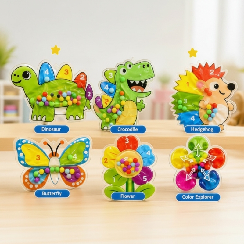 Squishy Bead Maze – Sensorisch & Ontspannend – Fidget Speelgoed