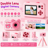 Double Lens Digital Camera – Creatief & Leuk – Kinder Camera
