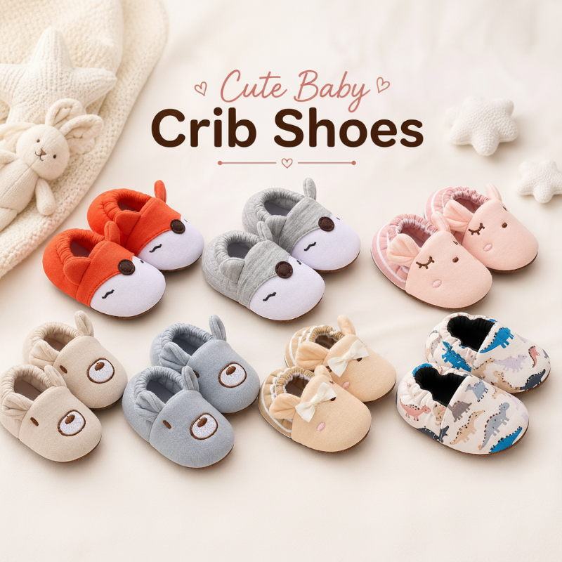 Cute Baby Crib Shoes – Schattig & Comfort – Baby Slofjes