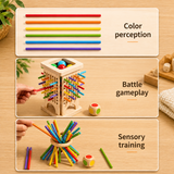 Wooden Stick Battle Game – Denken & Interactief – Strategie Bordspel