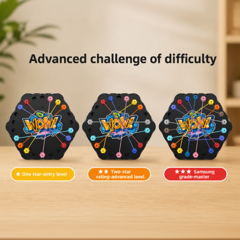 Color Rope Logic Game – Denken & Interactief – Bordspel