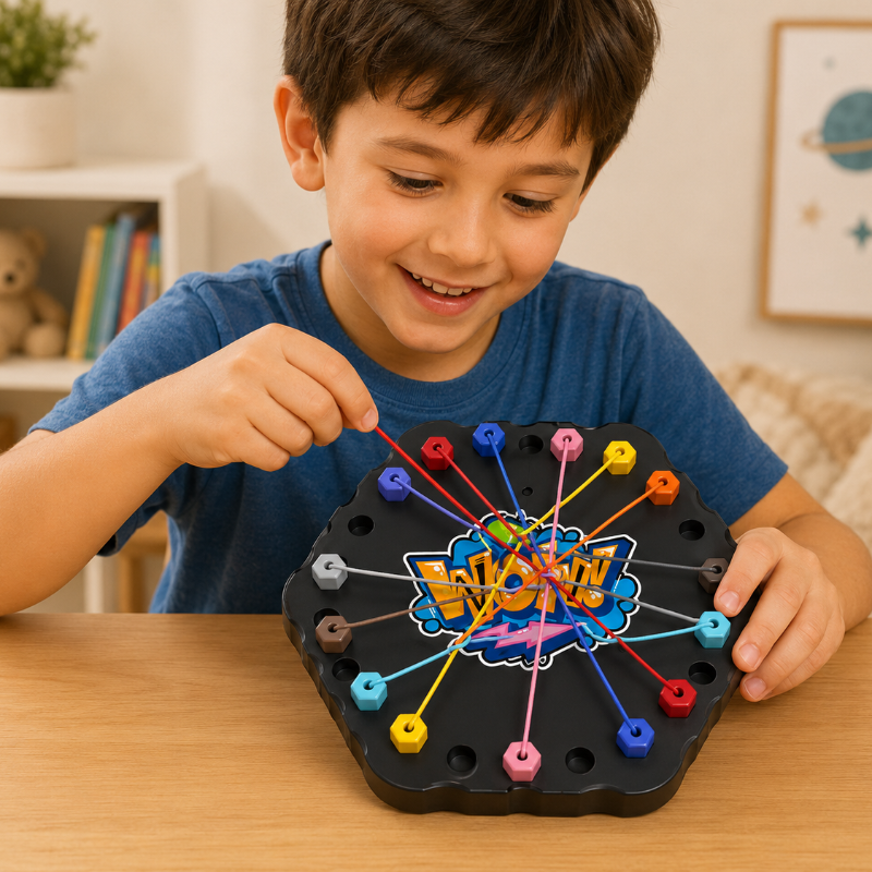 Color Rope Logic Game – Denken & Interactief – Bordspel