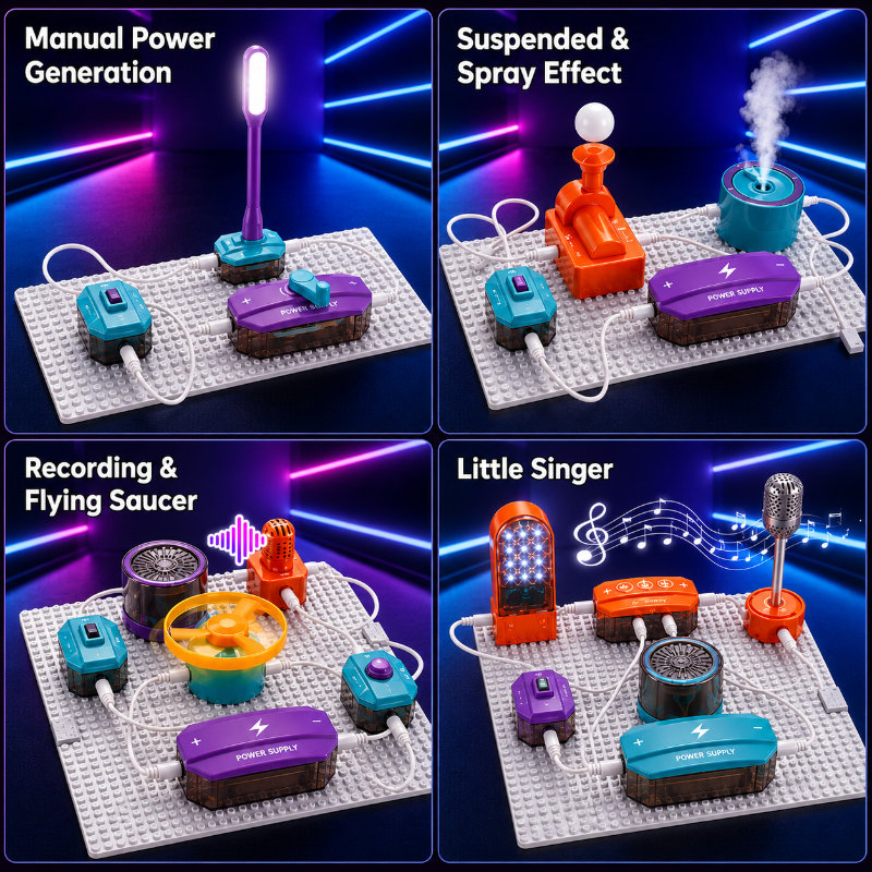 STEM Electronic Building Kit – Leerzaam & Technisch – Circuit Experimenten Set