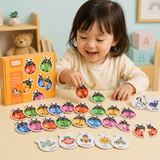 Wooden Letter Matching Game – Leren & Spel – Alfabet Puzzel