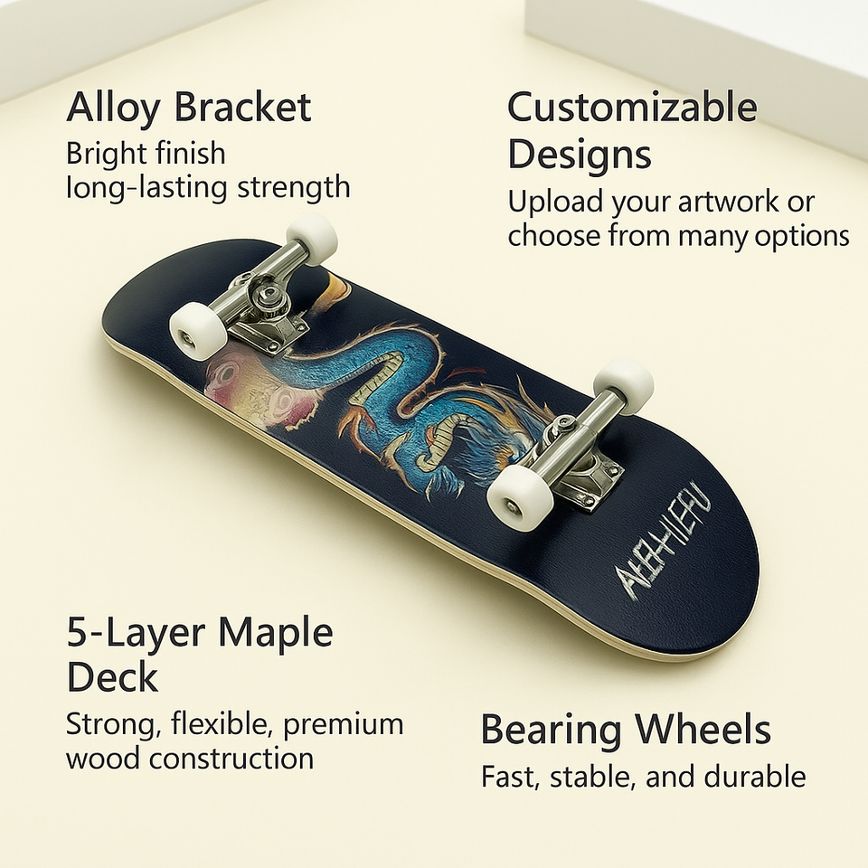 MiniDeck – Stoer & Flexibel – Vinger skateboard