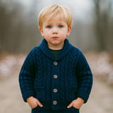 CozyCub – Comfortabel & Modieus – Gebreide Kinder Cardigan Sweater