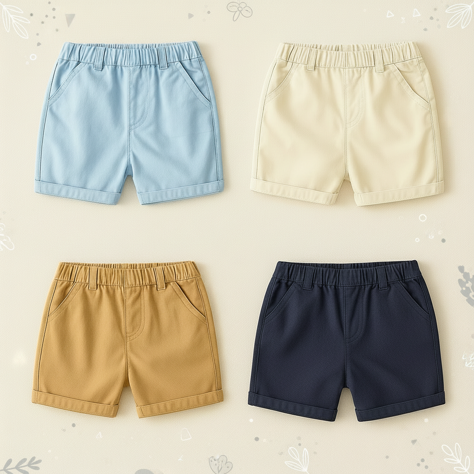 TinyMove – Sportief & Praktisch – Kinder Zomershorts
