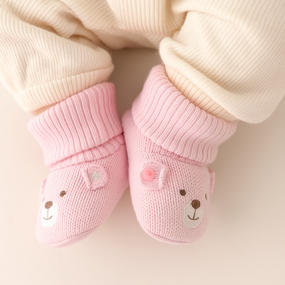 TinyWarm – Zacht & Beschermend – Slofjes voor Baby’s