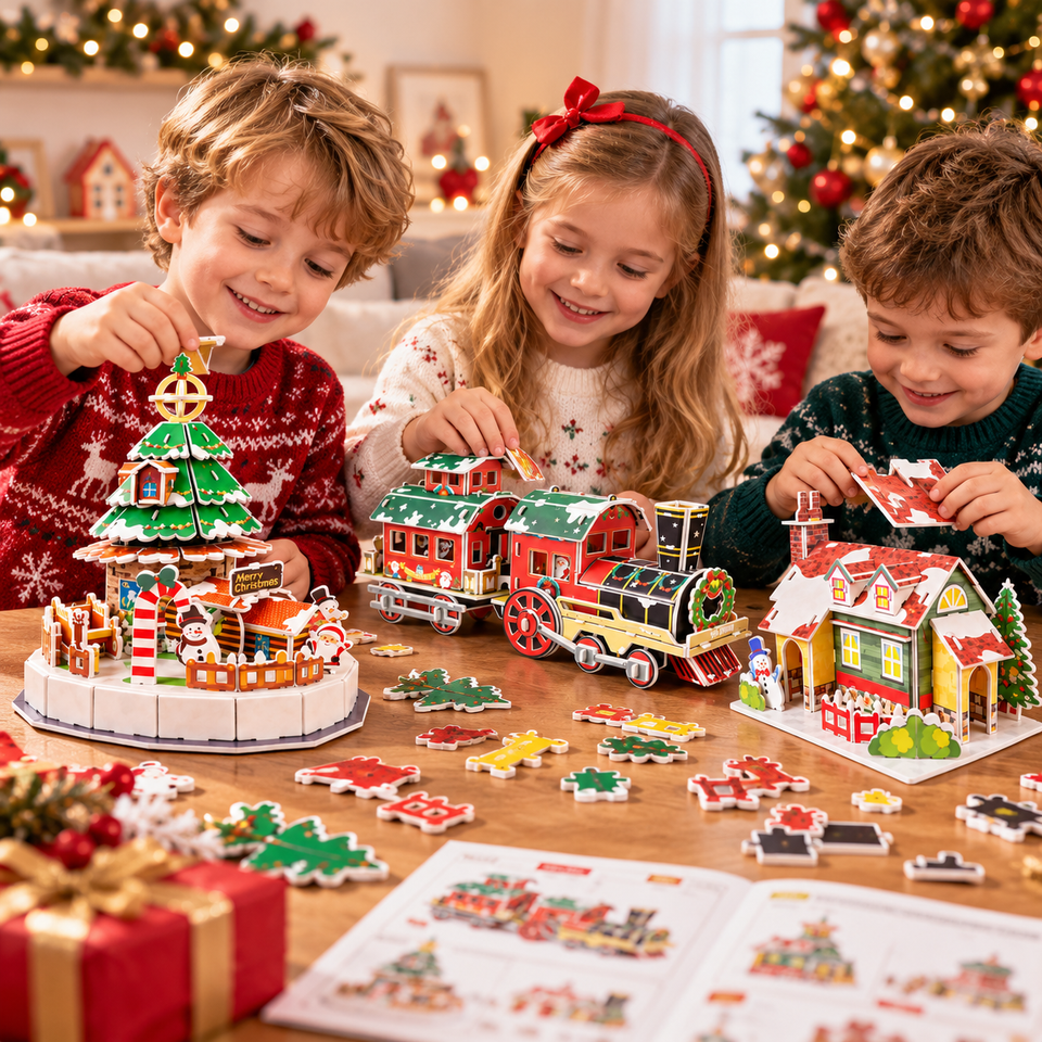 SantaExpress – Feestelijk & Creatief – Kerst Bouwset