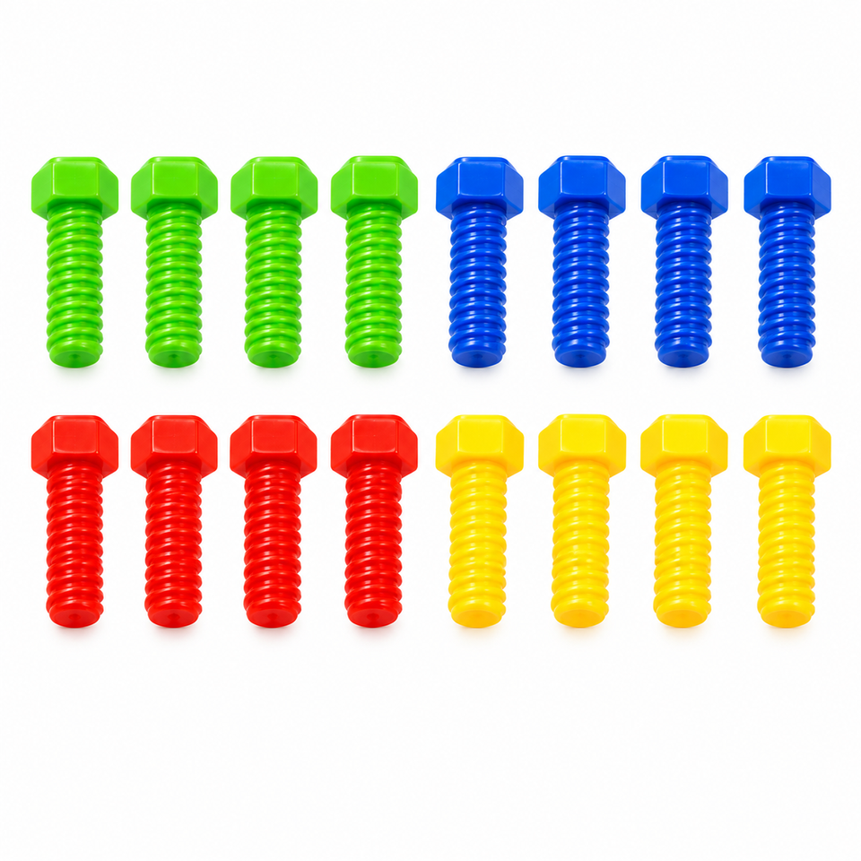 TinyTools – Creatief & Interactief – Gereedschapsset met Schroeven en Bouten