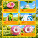 BubblePals – Vrolijk & Speels – Anti-morsen Mini Bellenblaas met Dierendesign