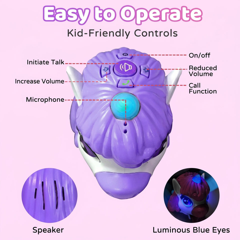 UnicornTalk – Schattig & Interactief – Unicorn Walkietalkie voor Kinderen