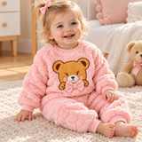LittleBear – Warm & Knus – Pluche Kinder Set met Trui en Broek