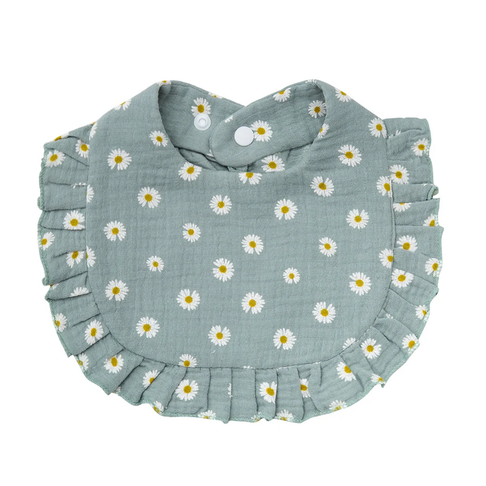 BabyBloom – Schattig & Comfortabel – Baby Slabbetje met Ruffle Rand
