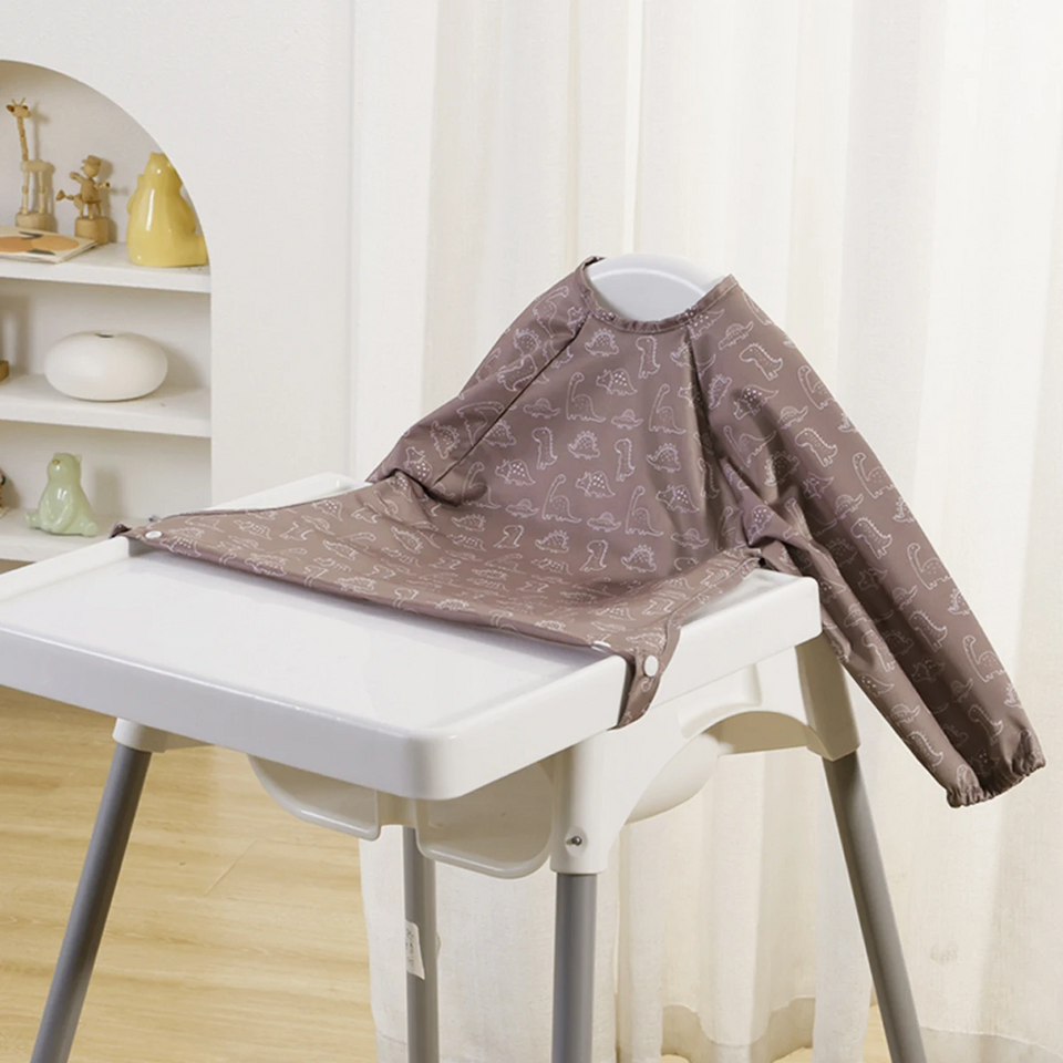 MessyFree – Waterdicht & Praktisch – Baby Schort met Lange Mouwen