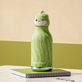 AnimalSip – Schattig & Praktisch – Kinder RVS-Thermosfles met Dierenprint