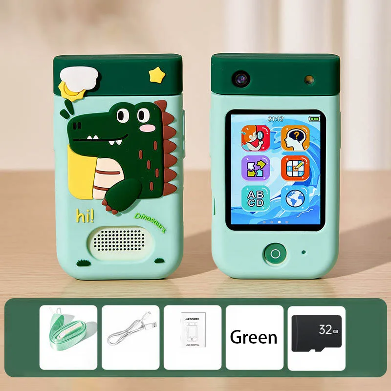 KiddoPhone – Educatief & Interactief – Kinder Smartphone met Camera en Spellen