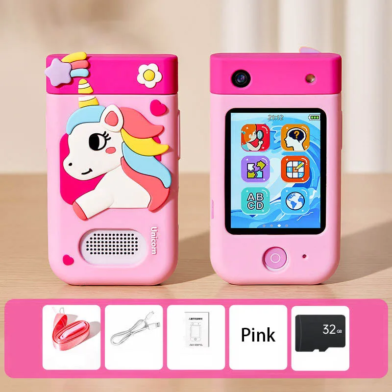 KiddoPhone – Educatief & Interactief – Kinder Smartphone met Camera en Spellen