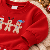 MerryBaby – Feestelijk & Schattig – Baby Romper met Kerstprint